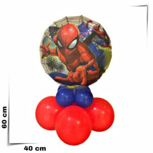 Composizione a palloncini Bubbles Spider Man