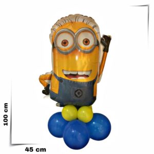 Composizione di palloncini supershape Minions